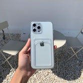 Clear Phone Case Mobile Cover with Card Holder